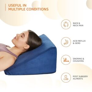 Wedge pillow (Blue)